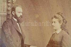 1872 Ludmann Ottó (1839-1936) tanár, egyházkerületi kollégiumi rektor, eperjesi főgimnáziumi igazgat...