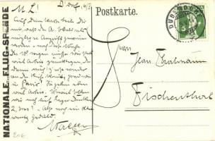 National Flug Spende. Vereinigte Kunstanstalten A. G. Kaufbeuren / The Germans to the front, Zeppeli...