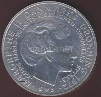 Dánia 1972. 10K Ag "Margrethe és Frederik" T:1/2