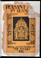 Peasant art in Russia. London, Paris, New York, 1912, The Studio. Újrakötött műbőr kötés, javításokk...