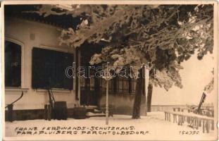 1939 Perchtoldsdorf, Franz Ferdinands Schutzhaus am Parapluiberg / rest house, photo