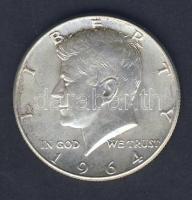 USA 1964. 1/2$ Ag "Kennedy" T:2