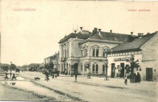 Nagykőrös, Városi szálloda, Hercz Hermann üzlete, Gaszner J. kiadása