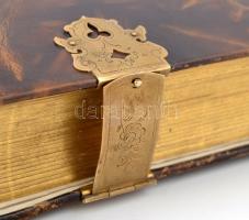 Szerdahelyi Kálmán (1829-1872) a Nemzeti Színház színészének fényképalbuma, Halála után felesége Pir...