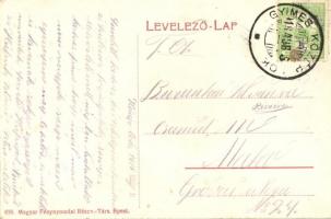 Gyimesközéplok, Lunca de Jos; Gazdasági, Fogyasztási és Értékesítő szövetkezet, csoportkép / coopera...