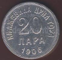 Montenegro 1906. 20p T:2/3+