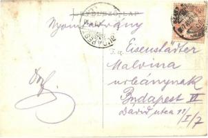 Szászrégen, Reghin; Bálház utca. J. Hübner kiadása / Ballhausgasse / street view (EK)