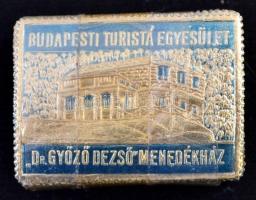 1938 Budapesti Turista Egyesület "Dr. György Dezső" menedékház 100 db kék-arany dombornyom...