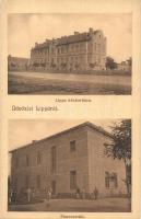 Lippa, Lipova; Közkórház, Elmeosztály. Zeitler Lajos kiadása / hospital, mental hospital