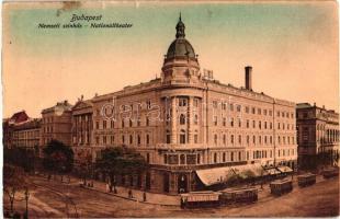 Budapest - 8 db RÉGI városképes lap / 8 pre-1945 town-view postcards