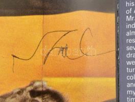 Szász Endre (1926-2003) grafikus aláírása prospektusban