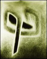 cca 1960-1970 8 db művészfotó negatívja, azonosítatlan művészektől / Atrist photos. 8 negatives