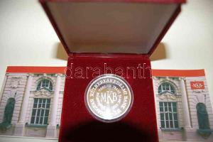 1996. "MKB" Ag emlékérem T:PP Eredeti díszdobozban, ismertetővel!