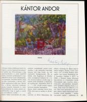 1971 A Műgyűjtő II. évfolyamának egyik száma neves személyiségek aláírásával (Kadosa Pál, Stettner B...