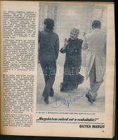 1977 A Film Színház Muzsika Szénész Könyve aláírásokkal (Ruttkai Éva, Bessenyei Ferenc, Dayka Margit...