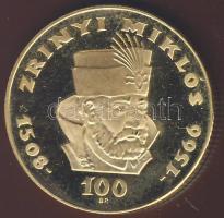 1966. 100Ft Au "Zrínyi" 8,41g T:P Csak 3300db!