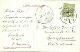 Kolozsvár, Cluj; Mátyás király tér, Takarék Betétek, hirdetőoszlop, üzletek / square with shops, adv...