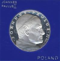 Lengyelország 1979. "II.János Pál pápa" Ag emlékérem T:PP Eredeti tokban!
