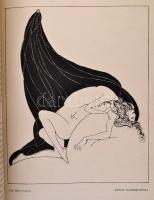 1919 Eros, Monatshefte für erotische Kunst. Erotikus művészeti folyóirat. III. Heft. Wien-Leipzig, 1919. Frisch&Co,  Sorszámozott 105/500. egészoldalas illusztrációkkal. Merített kiadói borítékban. / Erotic art magazine. Numbered 105/500. With full page erotic graphics.