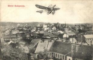 Budapest I. Bleriot gépe Krisztinaváros felett