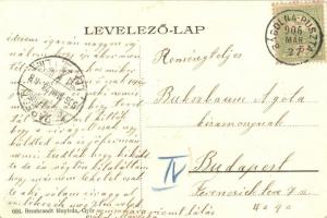 Bábolna, Kaszinó, plébánia, Milleniumi emlékszobor, Fischer Gyula áruháza és kiadása