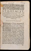 Plutarchus: Chaeronensis, Summi Philosophi Et Historici Vitae Parallelae, Seu Comparatae, Guilelmi X...