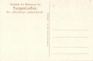 Macht auf! Die Mutter ist's! Anläßlich der Befreiung des Burgenlandes: Der Ödenburger Heimatdie...