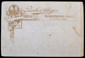 cca 1890 Selmecbánya, Látkép, M. Kir. Bányászati és Erdészeti Akadémia palota, templom, Baker Alajos...