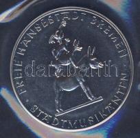 Németország 1965. "Brémai muzsikusok" Ag emlékérem T:BU Eredeti vákumcsomagolásban!