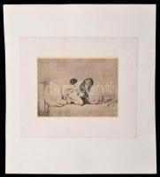 Zichy Mihály (1827-1906) - Liebe (L'Amour) c. mappája 33 heliogravürrel (a 40. ből). Leipzig, 1...