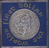 Csehország 1520. Joachimthaler Ag 1967-es utánverete T:1 Eredeti dísztokban, tanúsítvánnyal!