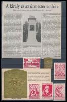 1926-1936 A Mohácsi vész 400. évfordulója: emléklap + levélzárók, 6 db