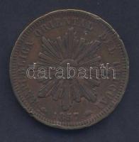 Uruguay 1857. 40c T:3 ph