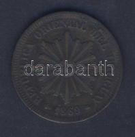 Uruguay 1869A 2c T:3 kis ph