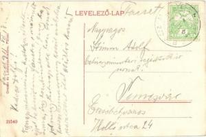 Facset, Facsád, Faget; Béga parti részlet, Hirschl Dávid és fiai malom. Onesan és Leukucza kiadása /...