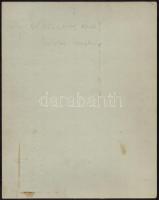 cca 1890 Majk, Kamalduli remeteség, templomtorony, Friedery A. fényképész Győr, díszes kartonra kasí...