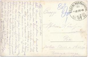 1940 Nagyvárad, Oradea; bevonulás ünneplő tömeggel, honleányok sorfala. Eredeti fotó felvétel / entr...