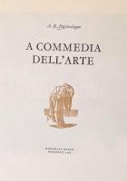 A.K. Dzsivelegov: A commedia dell'arte. Bp., 1962, Gondolat. Kiadói egészvászon kötés, volt kön...