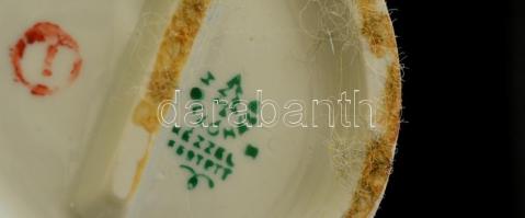 Hollóházi néptáncos lány, kézzel festett, jelzett, hibátlan, m:29 cm