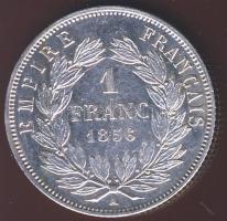 Franciaország 1856A 1Fr AG III.Napóleon T:2+