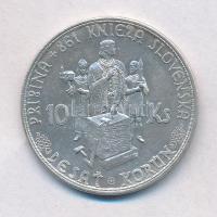 Szlovákia 1944. 10K Ag "Templom kereszttel" T:2
Slovakia 1944. 10 Korun Ag "Without ...