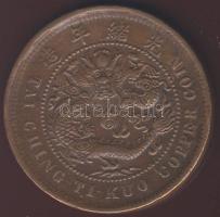 Kínai Császárság 1907. 10ch T: 2/3+