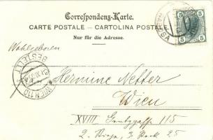 Dubrovnik, Ragusa, Gravosa; "Ida" Ausflugsboot für die Umgebung / Excursion steam boat (EK...