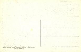 Catanzaro, Corso Vitt. Emanuele. Cart. V. Asturi e Figli / street view with automobile (tiny tear)