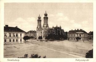 Szombathely, Batthyány tér és zsinagóga  (EK)