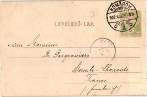 Komárom, Komárno; Monostori várerőd, Freisinger Mór kiadása / Sandberg / fortress (EK)