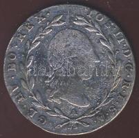 Ausztria 1790A 5Kr Ag I. Ferenc  T:3