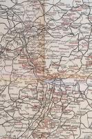 cca 1910 Közép-Európa fürdő- és gyógyhely térképe. Bäder und Kurorte Mittel-Europas. / Bath and Spa ...