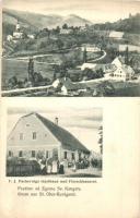 Zgornja Kungota, Ober Sankt Kunigund; F. J. Pacherings Gasthaus und Fleischhauerei / guest house and butcher shop