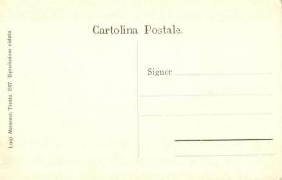 Vetriolo (Südtirol), street view with Hotel Pensione Trento